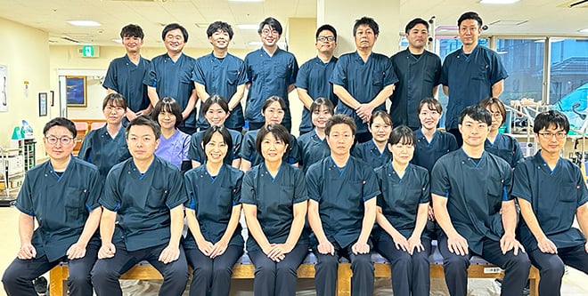 リハビリテーション科スタッフ集合写真